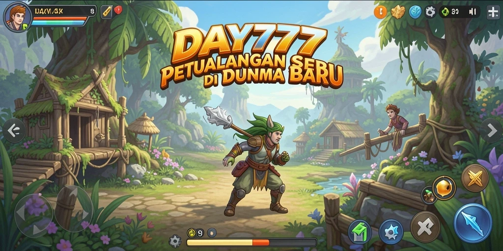 Tampilan fantastis dari gameplay DAY777 yang mendebarkan.