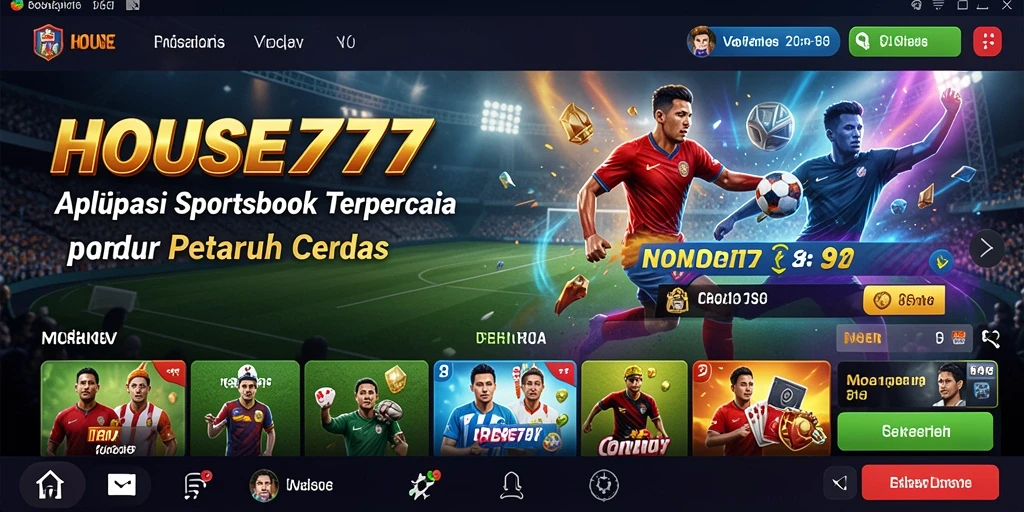 Screenshot gameplay <strong>HOUSE777</strong> yang menampilkan pengalaman taruhan langsung.