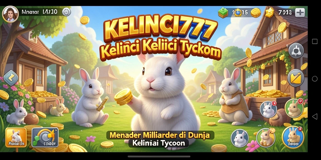 Tampilan gameplay <strong>KELINCI777</strong> yang seru dan menantang.