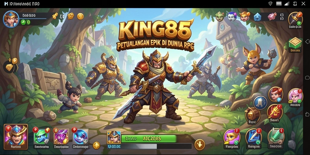 Gameplay menarik KING88 dengan petualangan RPG yang mendalam.