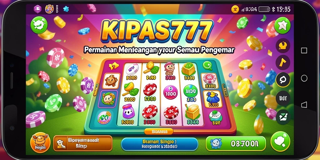 Tampilan gameplay Bingo KIPAS777 yang seru dan interaktif.