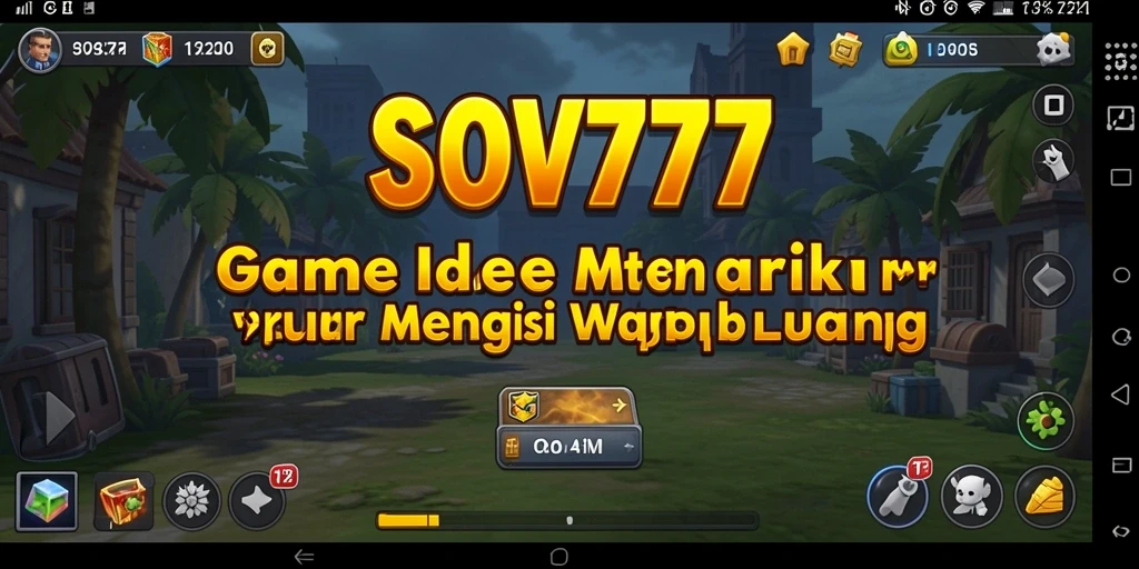 Tampilan gameplay SOV777 yang seru dan mengasyikkan.
